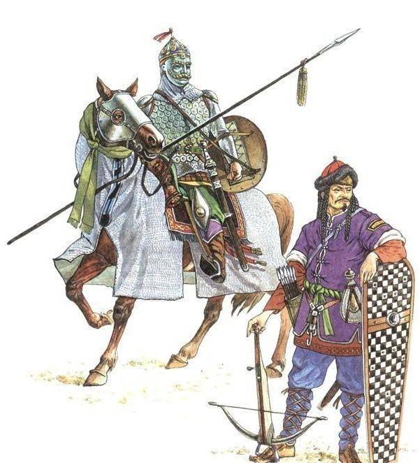 金帐汗国的蒙古骑兵,为何喜欢佩戴面具?并不是为了吓唬俄罗斯人