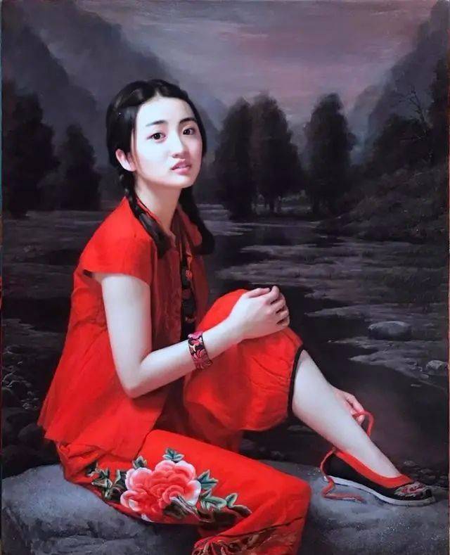 当代国内年轻艺术家超写实油画精品