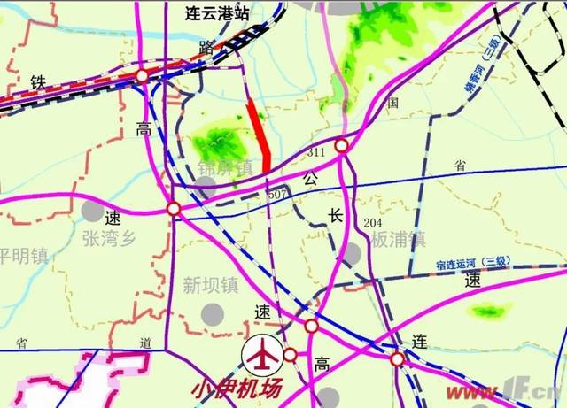 2020年连云港城建规划来了!涉及机场,快速路