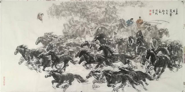 著名画家刘增祺新疆题材作品欣赏