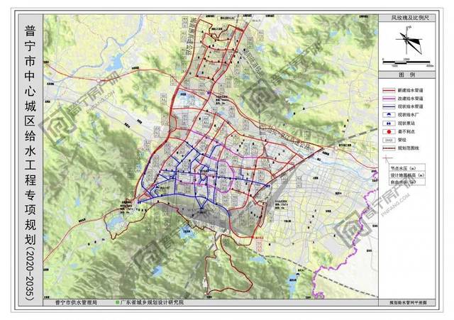 共计投资11.64亿!普宁市中心城区给水工程专项规划公示!将建设.