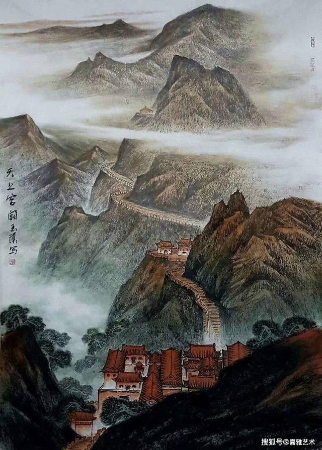 《我与山水画》——著名画家刘玉璞作品赏析