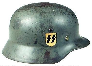 德军钢盔上各种鹰徽,闪电图案代表什么?用二十张图来详细介绍