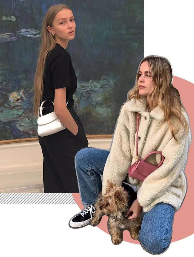 kylie 它也配了一条肩带,斜挎立马变得休闲, 一包两用