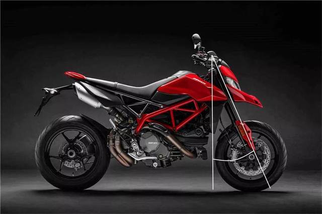 最精致的滑胎摩托车,杜卡迪hypermotard 950实车欣赏