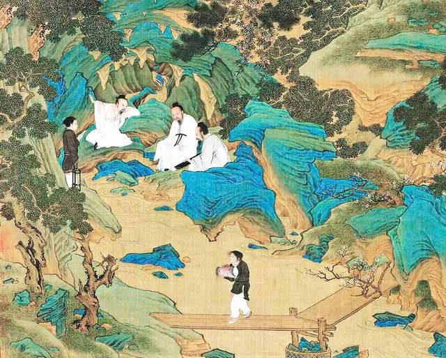 原创想要画好青绿山水,看这篇文章就够了!