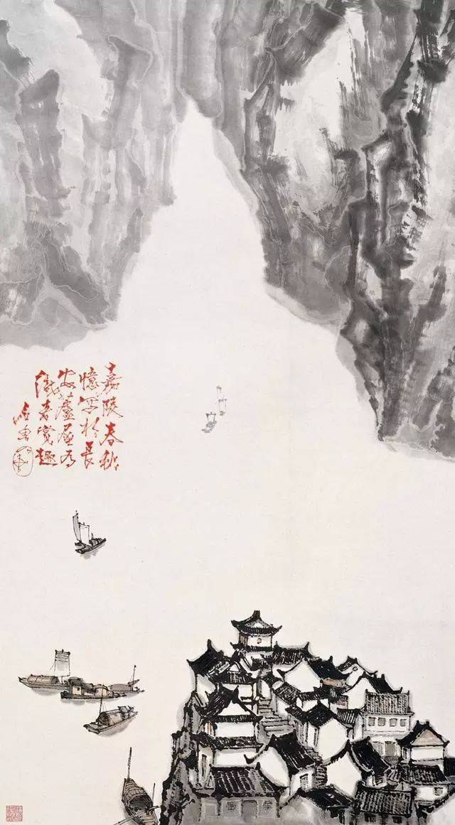 当代中国名家,国画大师石鲁作品欣赏