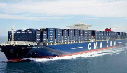 世界最大集装箱货船,中国制造