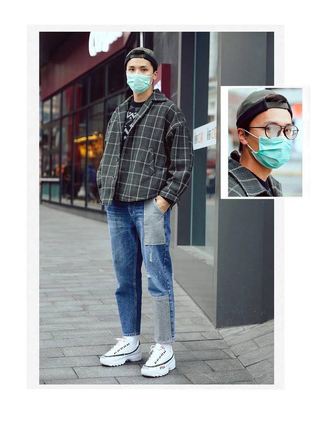 我们在街上找到了nnnnn个戴口罩的帅哥!