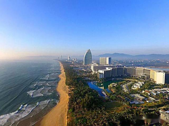 三亚海棠湾被定位为"国家海岸",成为国家品牌,承载国家热带滨海旅游