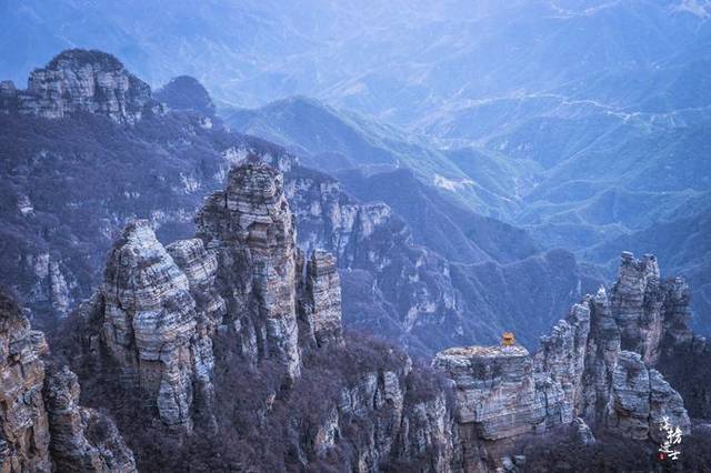 京西踏春好去处,这里有河北最美的山色,被誉为北方的"小黄山"