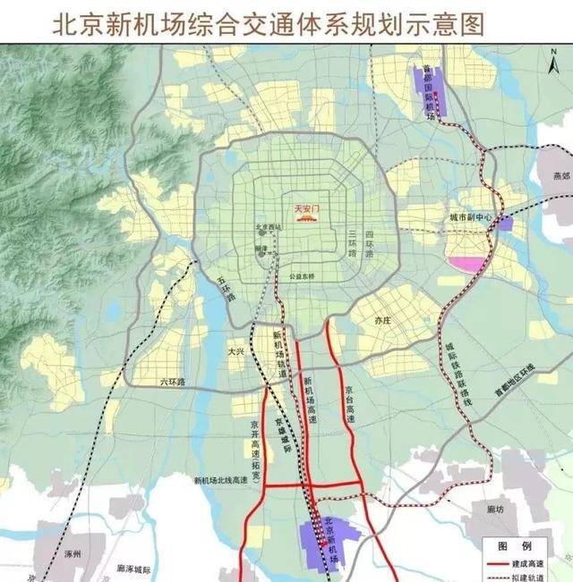 即将开工通州这条轨道交通来了设徐辛庄副中心站施园等4站