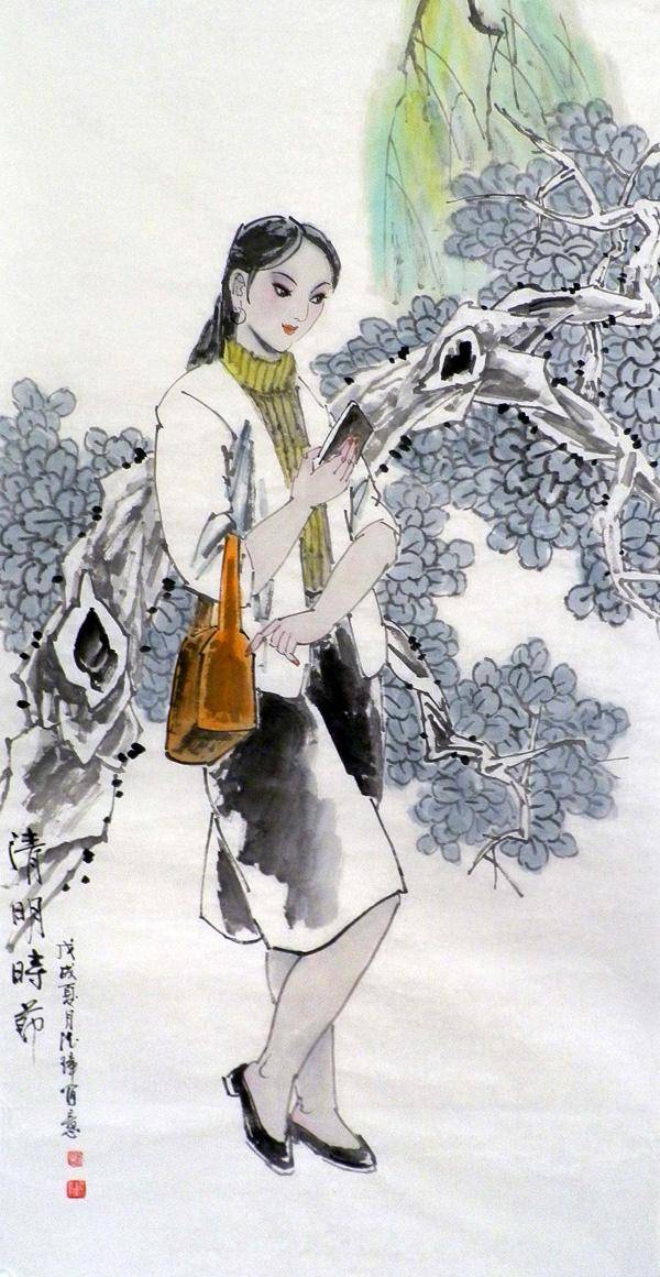 追求卓越 追求完美——著名画家刘德璋人物画作品欣赏