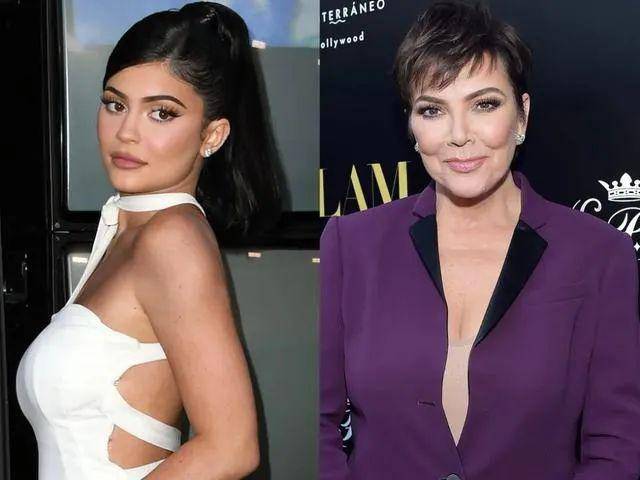 但事实上kylie最该感谢的人还是她,kris jenner.