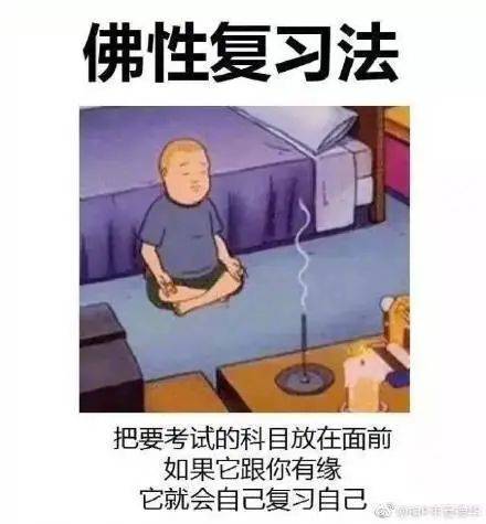 靠着"不挂科锦鲤"和学霸们的表情包,他们祈求考的都会,蒙的都对.