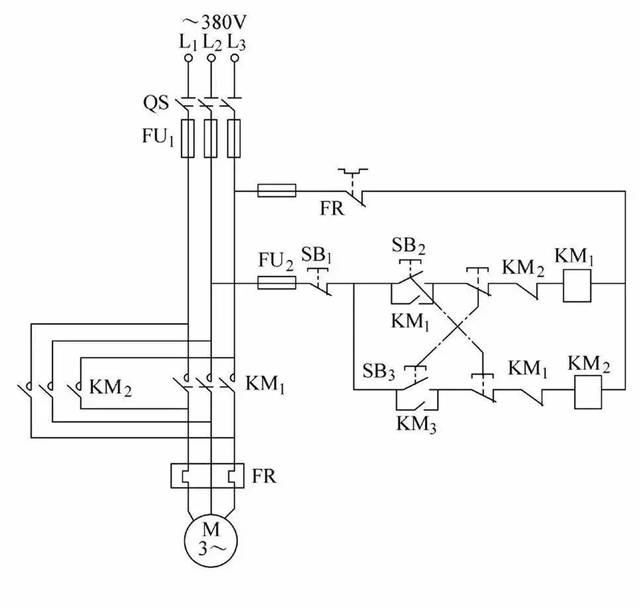 交流电动机正反控制电路 交流电动机的双重互锁控制德路 3.