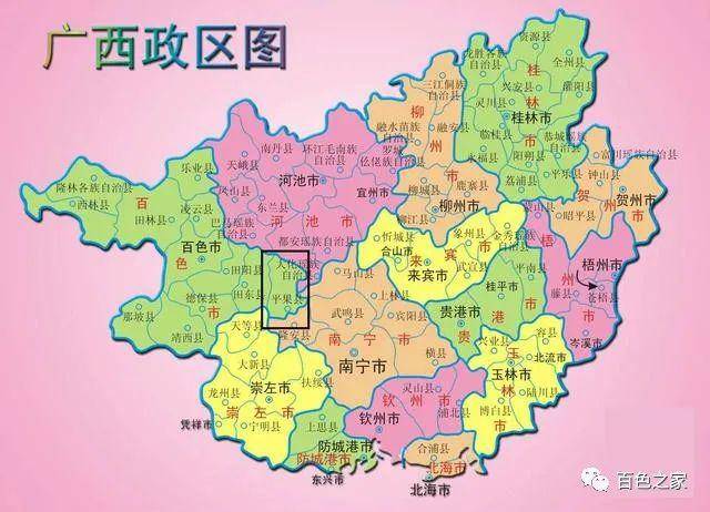 解析广西撤县设市的平果市:位于南宁市,百色市的中点