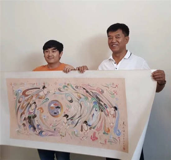 敦煌画家张杰龙:敦煌绘画艺术的传承者