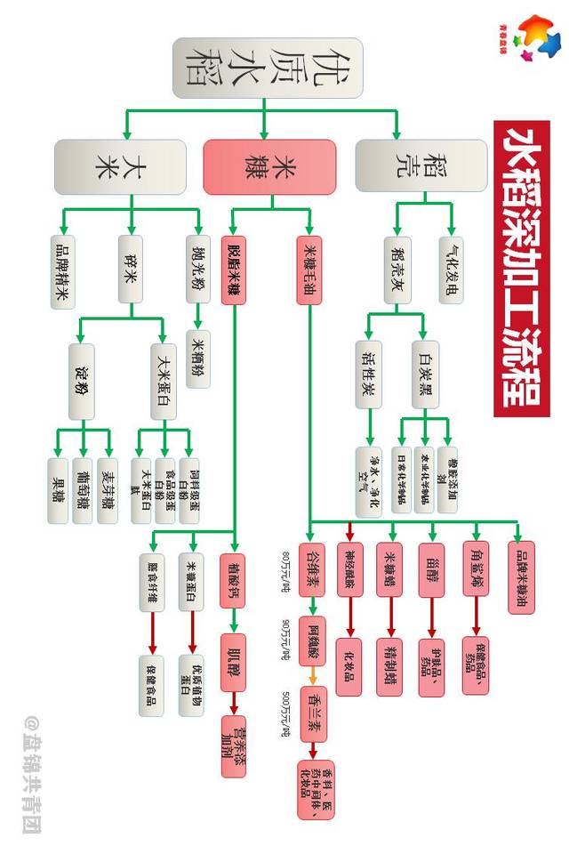 青学习图解水稻精深加工产业链水稻到兰蔻的故事一