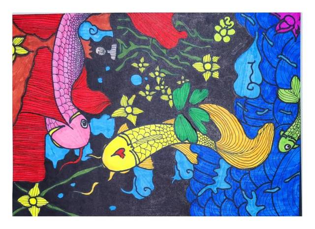 优秀作品丨"美院繁星"国际青少年美术创作大赛宁波赛区