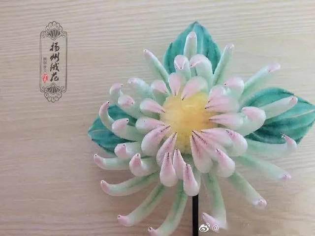 她所制作的绒花非常精致, 堪称艺术品: 一个90后扬州姑娘, 为什么会