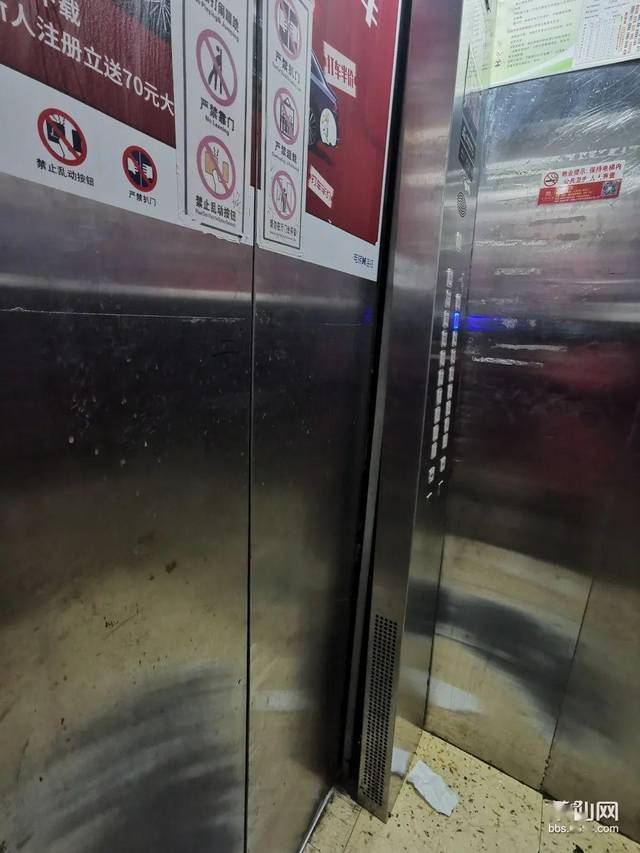 莆田某小区的恐怖电梯,这还能载人吗?