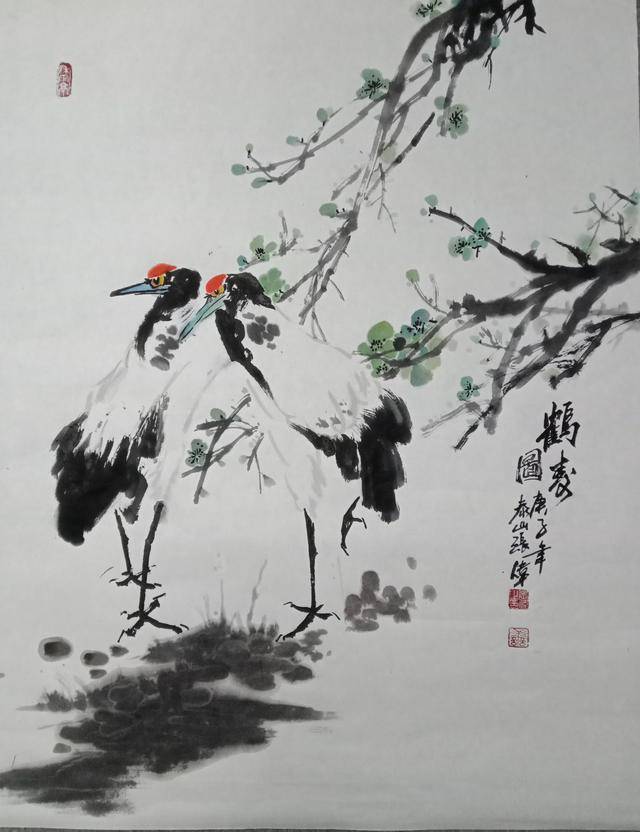 张伟国画作品欣赏