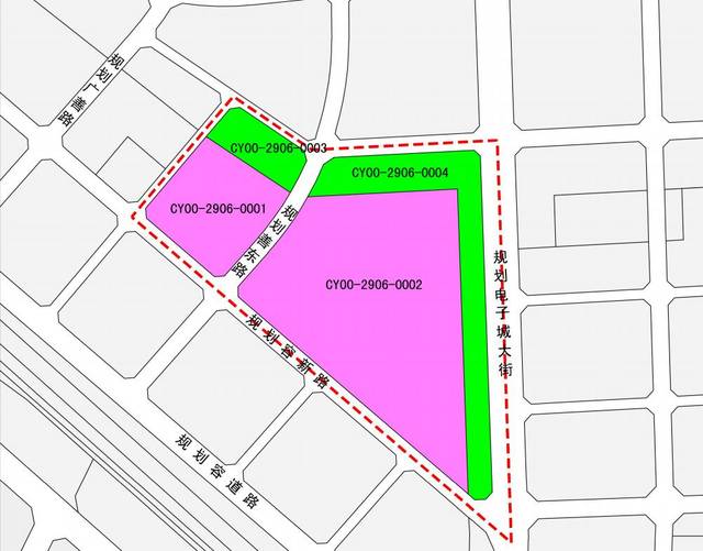 崔各庄15公顷地块规划公示,学校托幼,公园绿地全