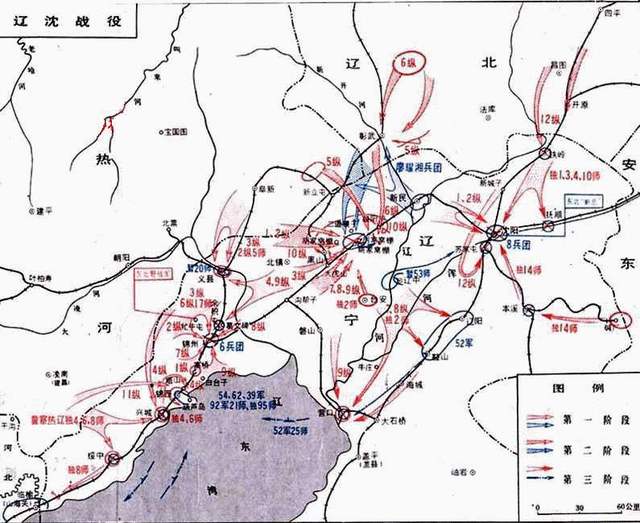 1948年10月,在辽沈战役中,新1军与新6军,新3军(新6军一部扩编),49军