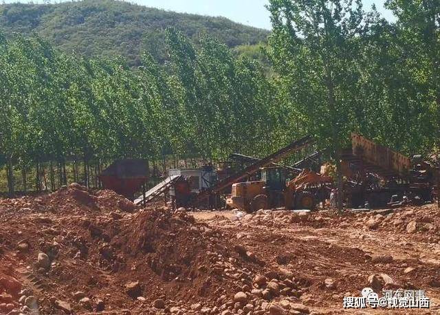 垣曲英言镇:河道采砂屡禁不止 影响防洪破坏生态