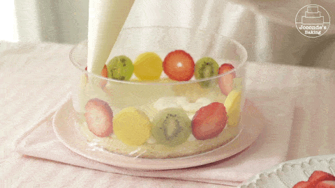 刷爆抖音小红书的水果奶油生日蛋糕做法