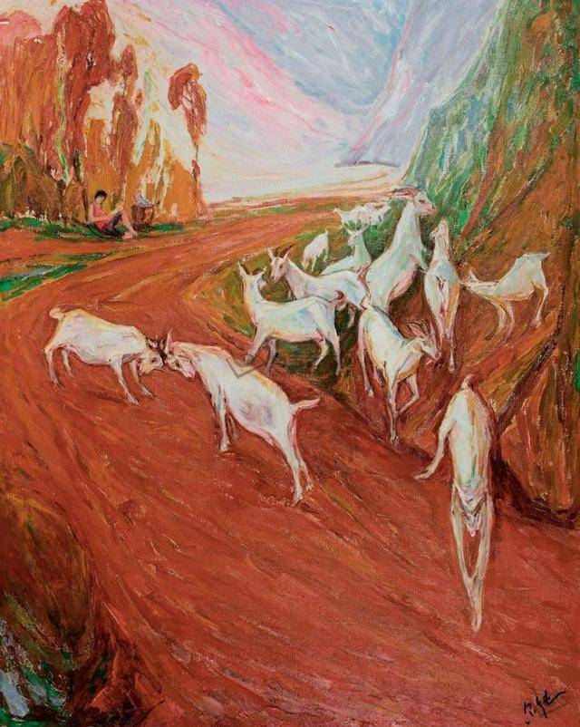 当代中国油画界的色彩大师——罗尔纯经典油画作品高清全集