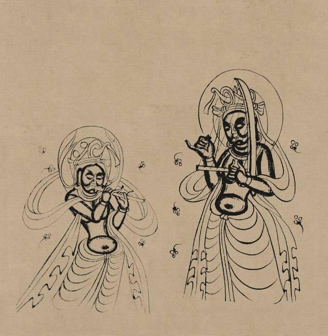为啥那么多人喜欢永乐宫壁画,敦煌莫高窟,克孜尔壁画线描,高清之美