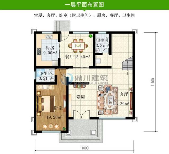 农村自建房,进深11米怎么建好?这8套别墅图纸,随便挑一套建都很抢眼