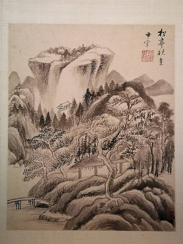 观展记|楼上的石,楼下的画:从供石到山水画文脉