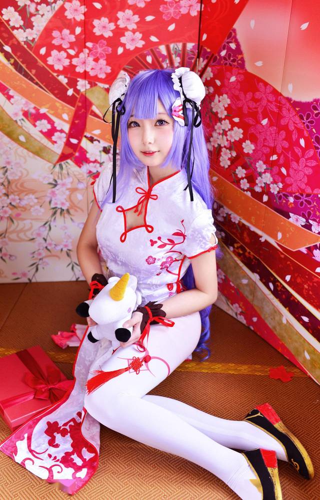 碧蓝航线独角兽cosplay