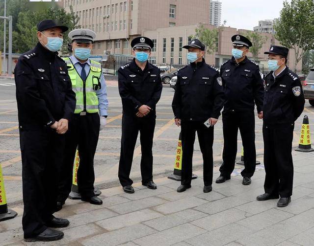 初三复课,菏泽市牡丹区警察蜀黍全力护航