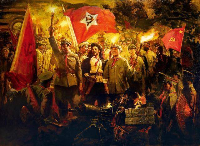 近百次起义,十几个省遍布革命火种,红军历史上的35个军