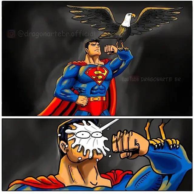 超级英雄也搞笑:炫富的蝙蝠侠,倒霉的蜘蛛侠,华丽的枕头大战