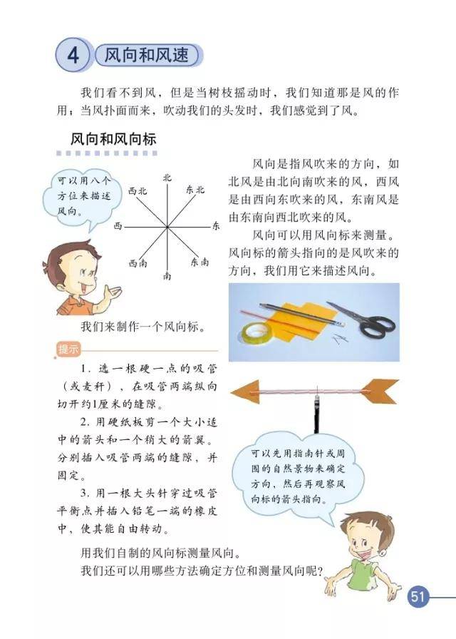 教科版小学科学四年级上册电子课本(高清版)