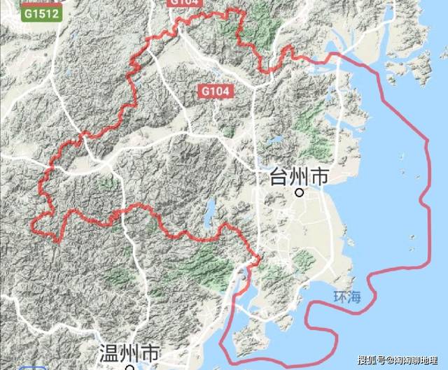 台州市3区3市3县,建成区面积排名,最大是椒江区,最小是仙居县