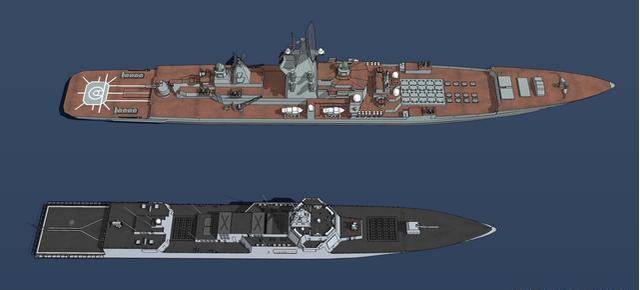 基洛夫级巡洋舰和055大驱