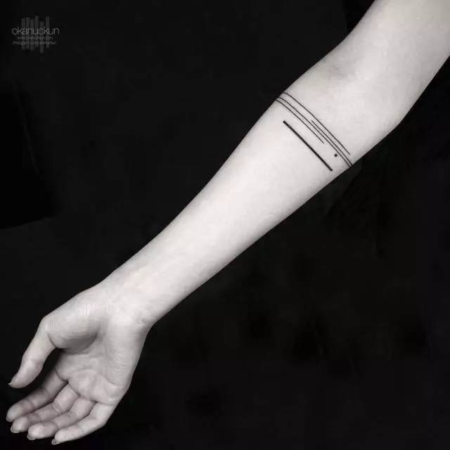文艺女生的极简小清新tattoo,你也可以拥有!