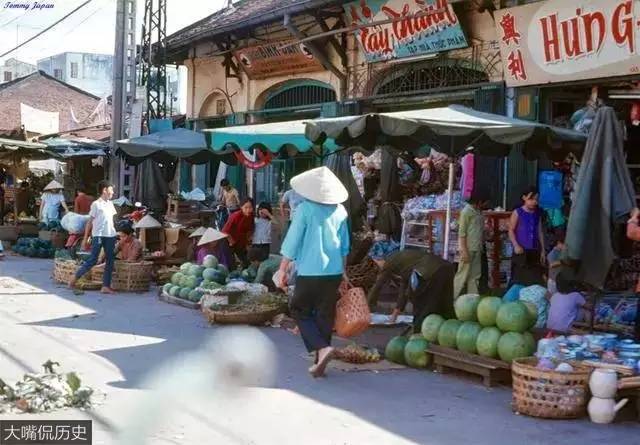 70年代南越西贡彩色老照片 看上去比中国发达