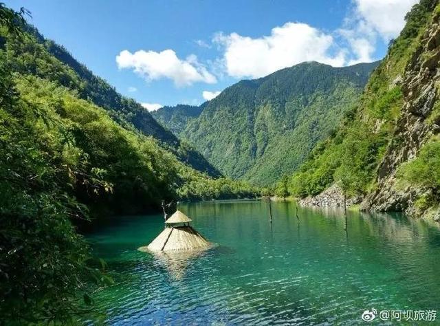 四川松坪沟夏天平均温度只有21度 凉快好玩的地方