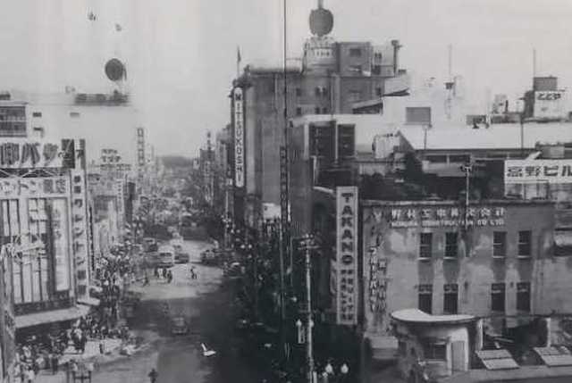 1955年的日本:东京最繁华的新宿