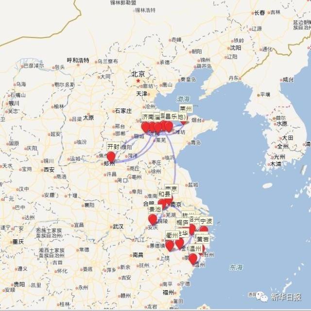 究竟是谁把李白杜甫一生的旅行足迹做了地图