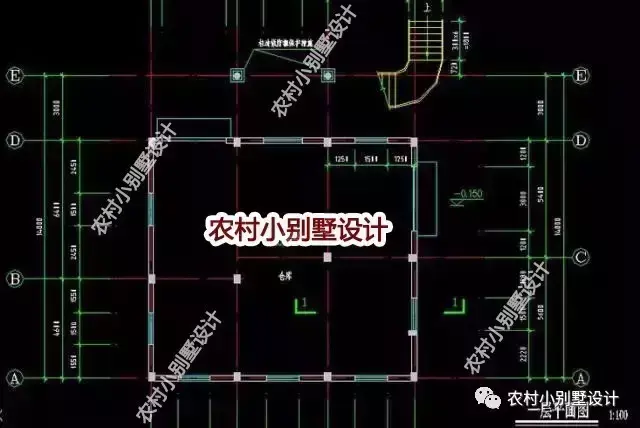 12.2×14米三层农村别墅,一层用来做仓库