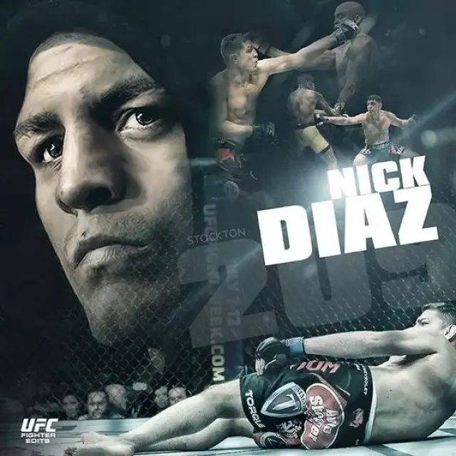 他同样是位战 迪亚兹兄弟(nick diaz)以其特立独行的性格而被拳迷所