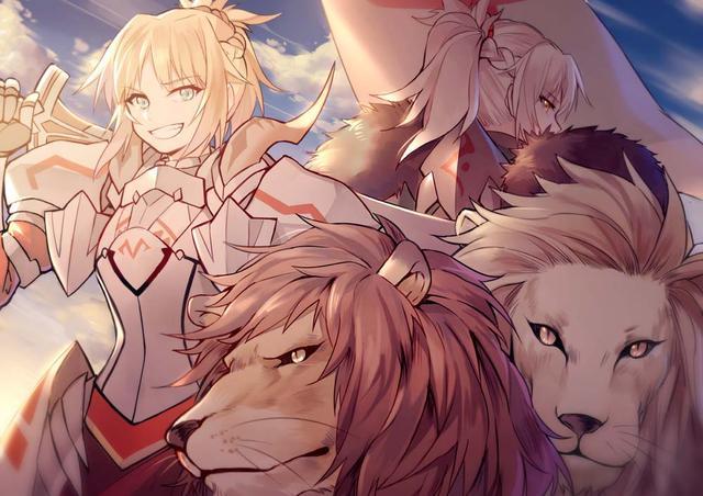 但《fate》的故事中,是摩根根据亚瑟王的因子制造出的人造人,拥有